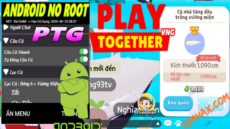 Hack PTG-ANDROID-NOROOT