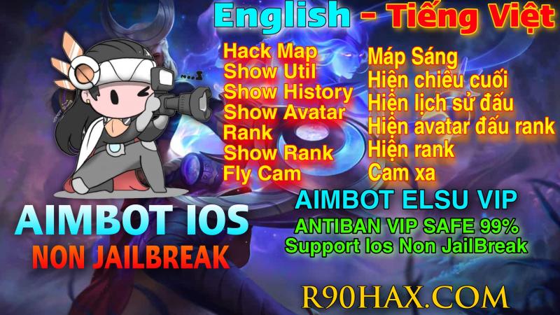 Hack HAX LIÊN QUÂN AIMBOT IOS NO JB