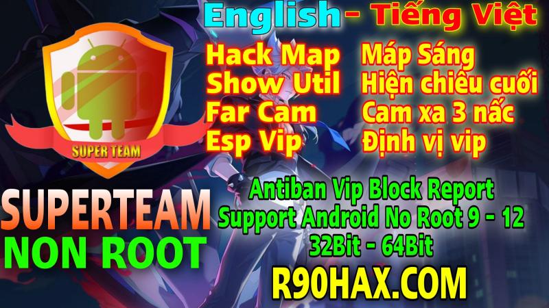 Hack HAX LIÊN QUÂN SPT ANDROID NO ROOT