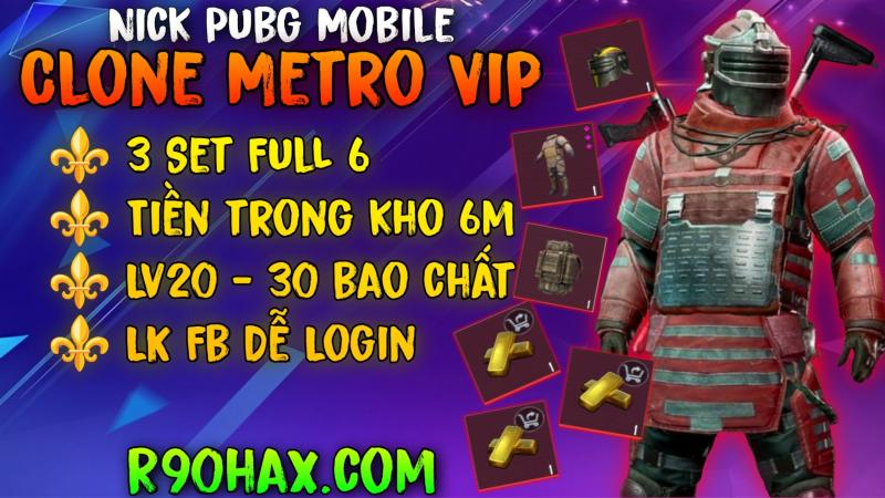 Hack ACCOUNT METRO VIP